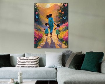 Moederschap puur geluk van Jolique Arte