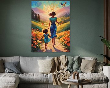 Moederschap puur geluk van Jolique Arte