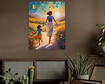 Moederschap puur geluk van Jolique Arte