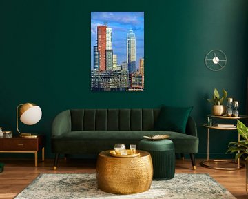 Rotterdam skyline during sunrise by Sjoerd van der Wal Photography