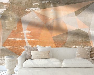 Sonnenaufgang. Wabi-Sabi-Geometrie.
