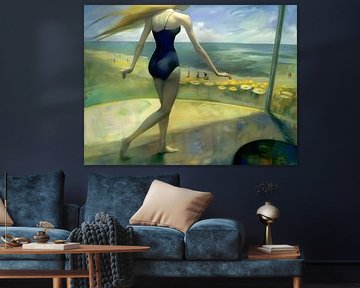 Summer day at the lido by Petra Dreiling-Schewe