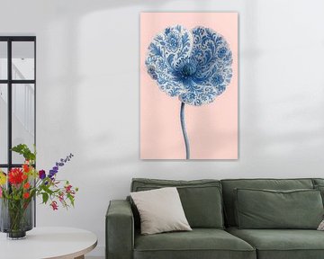 Delft Blue Poppy