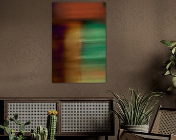Retro Radiance Skyline van Dina Dankers
