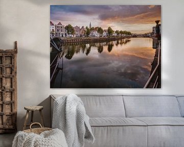 Zonsopkomst over Middelburg van Marcel Vervuurt