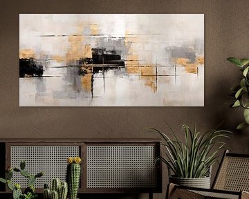 ABSTRACT KUNST Stromende structuren van Melanie Viola