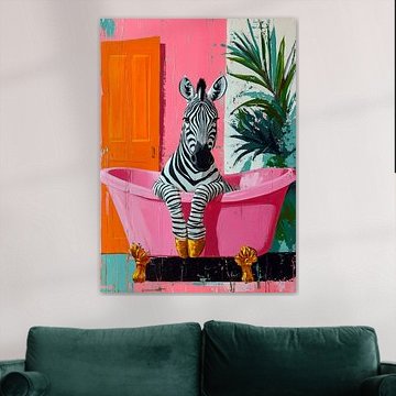 Zebra animal art by JBJart Justyna Jaszke