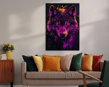 Wolf dierenkunst