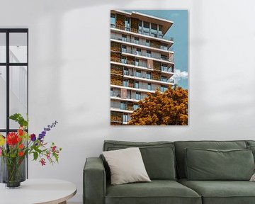 Verticale tuinen in Erfurt van Mixed media vector arts