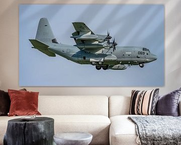 U.S. Marine Corps Lockheed Martin KC-130J Hercules.