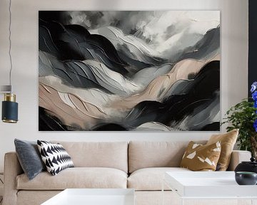 Rough sea by Kay Weber