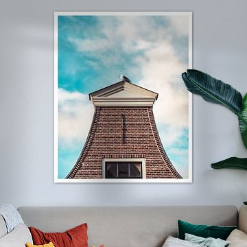 Uhrfassade in Alkmaar