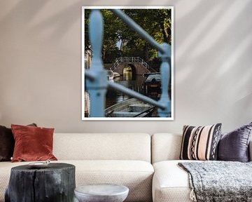 Vue sur le Baangracht à Alkmaar sur Pim Haring
