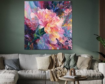Pink Flower van Maria Kitano