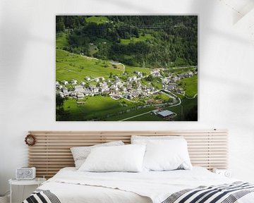 Swiss village by Koda Taubert