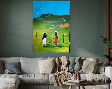 Samen op het Golfterrein