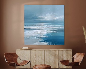 Witte Wolken Schuim van Karina Brouwer