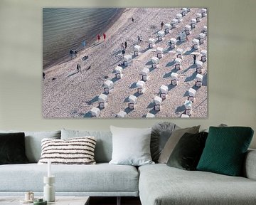 Grömitz beach from above