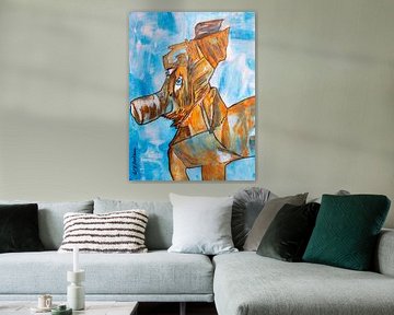Abstracte dierlijke robotica van Oortman Creatief