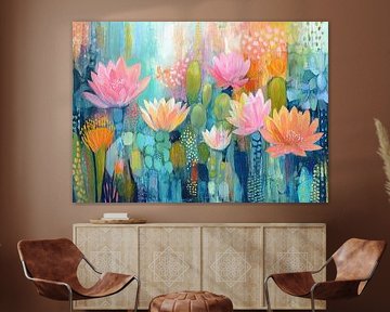 Bloemen Waterlelies | Roze Bloemen van I ❤ Bloemen
