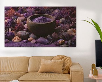 ZEN in purple sur Ellen Novara-da Lima