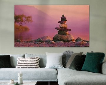 ZEN in purple sur Ellen Novara-da Lima