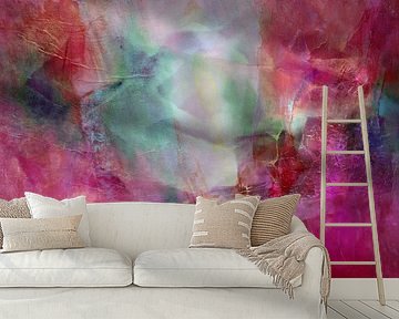 Purple and Green - floating