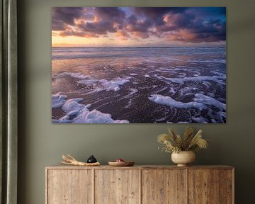 Strand bij Domburg van Sander Poppe