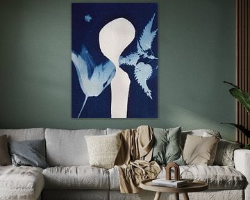Cyanotype Art print - Qui ou quoi excluez-vous ?