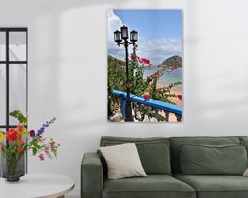 Un lampadaire du village sur Claude Laprise
