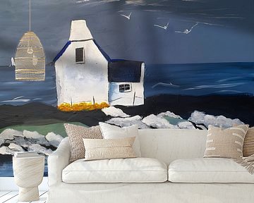Altes Fischerhäuschen von Rita Tielemans Art