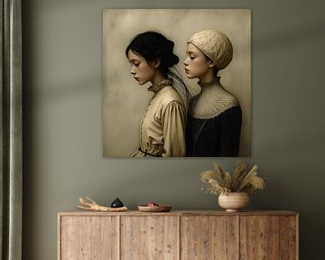 The silence between sisters by Jolique Arte