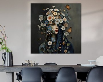 De wachter van de bloemen van Jolique Arte