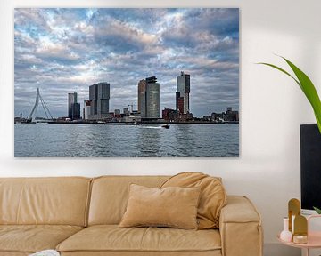 Rotterdam Skyline van Peter Bongers