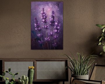Purple Flowers by Flower Studio