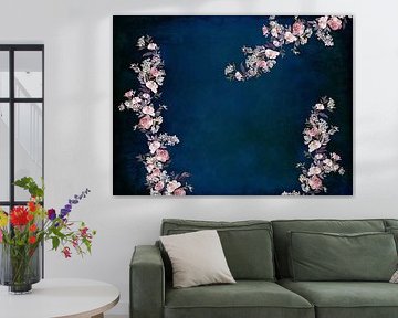 My Rose Garden  Blue by Monika Strigel