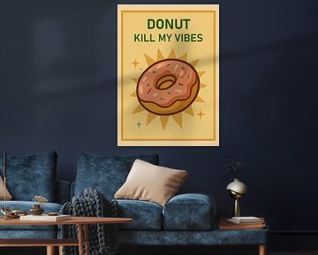 Food Quote Donut Vibes