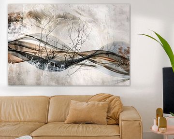 Abstracte lijnen en natuurdesign van Imperial Art House