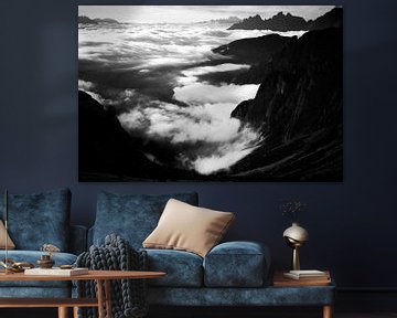Au sommet de la montagne sur T. Lenaerts
