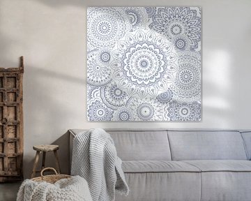 Boho Gypsy Mandala Lace by Monika Strigel