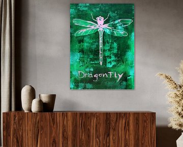 Dragonfly van Atelier Paint-Ing