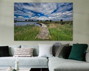 The Wogmeer from the boardwalk by peterheinspictures