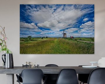 Mill "New Life" in the Wogmeer by peterheinspictures