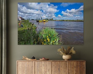 Ferry at Akersloot by peterheinspictures