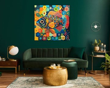 Colours Fish by Linda van Hagen