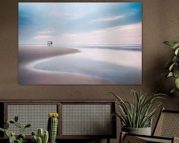 Stilt house in the Wadden Sea-02 by Rautenberg Digital Art Maritim