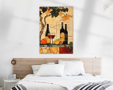 Wijn onder de citroenboom van Dream Drip