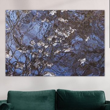 Reflet aérien dans l'eau