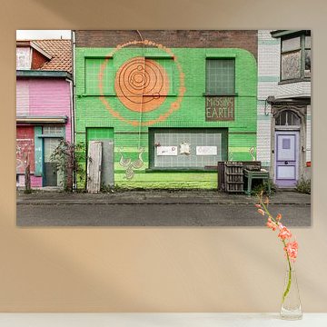 Farbe auf der Straße