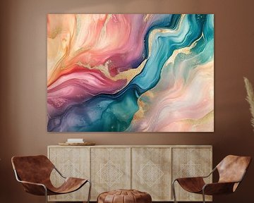 Couleurs abstraites et fluides | Couleurs abstraites